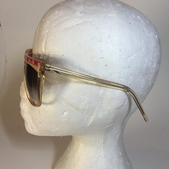 Foster Grant Pink Beige Women's Sunglasses USA Vintage 1980s Retro Over Size - Picture 5 of 14